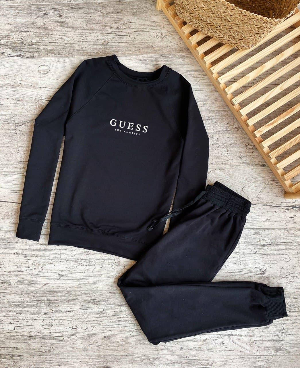 Спортивный костюм женский весенний осенний GUESS черный | Комплект летний Свитшот + Штаны ЛЮКС качества
Спортивный костюм женский весенний осенний GUESS черный | Комплект летний Свитшот + Штаны ЛЮКС качества