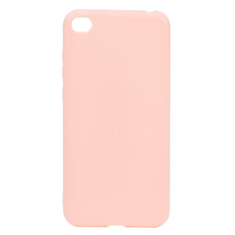 Матовый чехол OneShot Honor 7A (силиконовая накладка) (Хонор 7А), Розовый 
Матовый чехол OneShot Honor 7A (силиконовая накладка) (Хонор 7А), Розовый