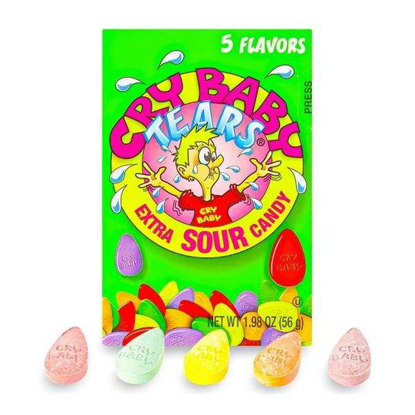 Кислые конфеты Cry Baby Tears Sour Candy Assorted 56g
Кислые конфеты Cry Baby Tears Sour Candy Assorted 56g