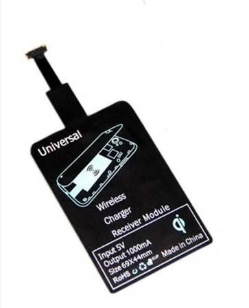 Модуль для поддержки беспроводной зарядки, wireless charger receiver module, black (QI microUSB)
Модуль для поддержки беспроводной зарядки, wireless charger receiver module, black (QI microUSB)