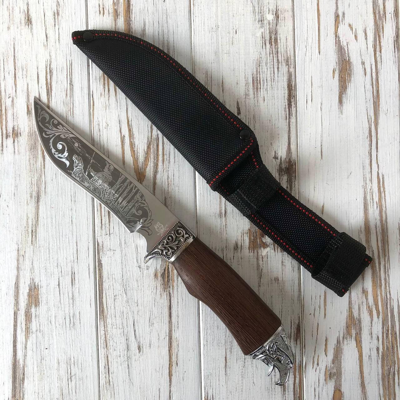 Охотничий нож "Сокол" 29 см, Серебристый
Охотничий нож "Сокол" 29 см, Серебристый