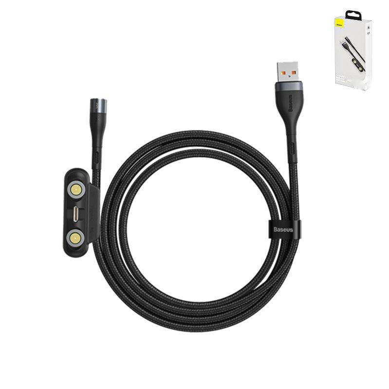 USB дата-кабель Baseus Zinc Magnetic Safe, USB тип-C, USB тип-A, micro-USB тип-B, Lightning, 100 см,
USB дата-кабель Baseus Zinc Magnetic Safe, USB тип-C, USB тип-A, micro-USB тип-B, Lightning, 100 см,