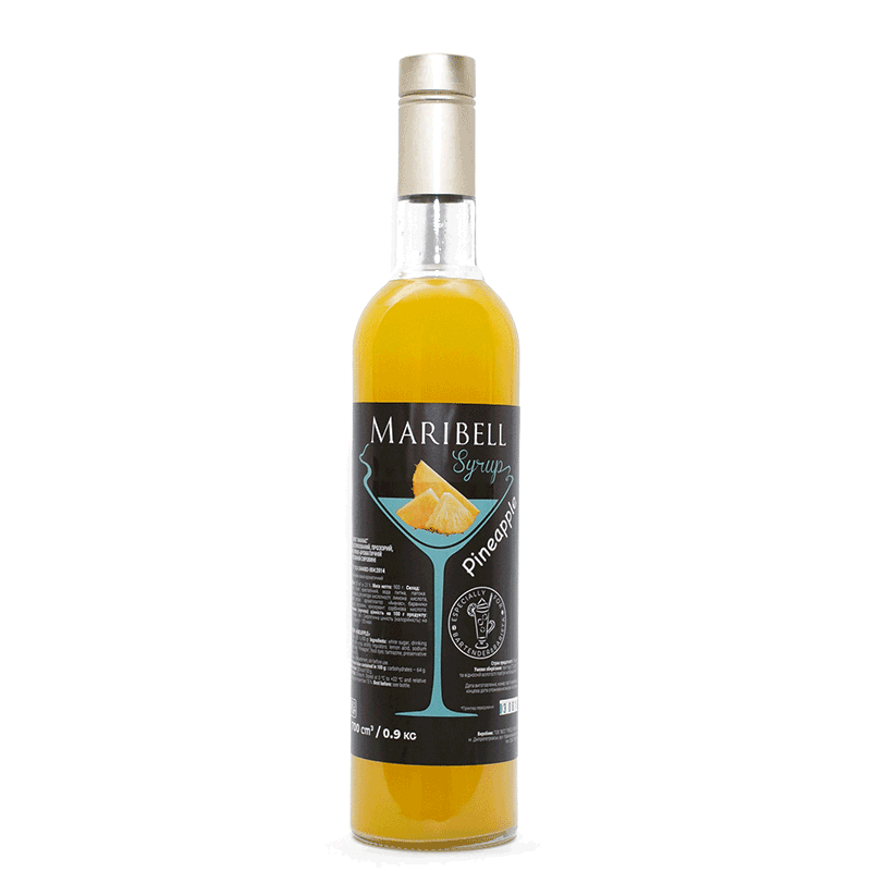 Сироп Ананас Maribell 700 мл для коктейлей и кофе сладкий барный безалкогольный сироп Марибель
Сироп Ананас Maribell 700 мл для коктейлей и кофе сладкий барный безалкогольный сироп Марибель