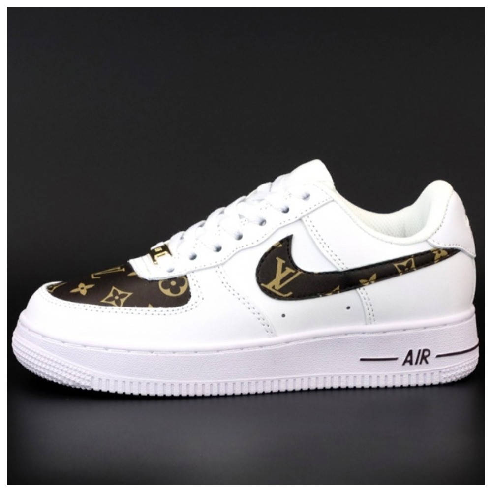 Женские кроссовки Nike Air Force 1 x LV Louis Vuitton белые кожаные найк аир форс 1 07 Low лов луи виттон, Белый
Женские кроссовки Nike Air Force 1 x LV Louis Vuitton белые кожаные найк аир форс 1 07 Low лов луи виттон, Белый