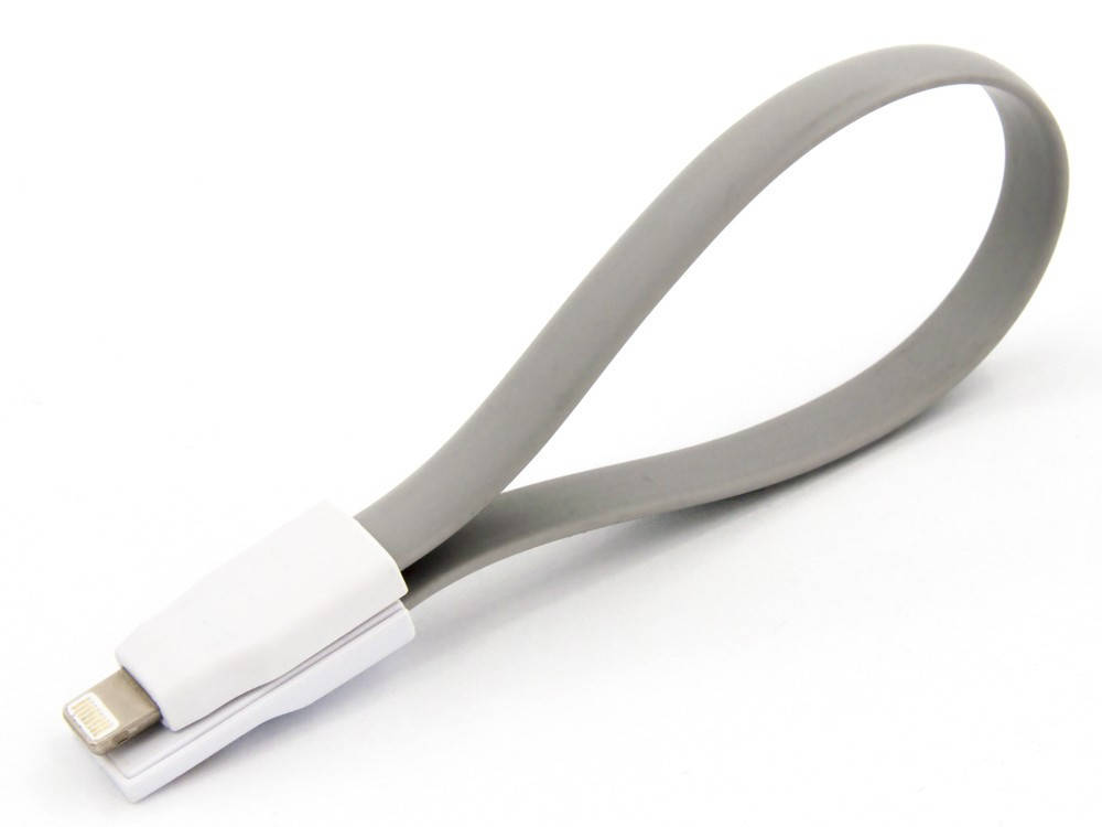 Кабель FINE LINE заряду та синхронізації USB 2.0, lightning (плаский, сірий, 22 см)(FL-KR-002-GREY), Серый
Кабель FINE LINE заряду та синхронізації USB 2.0, lightning (плаский, сірий, 22 см)(FL-KR-002-GREY), Серый