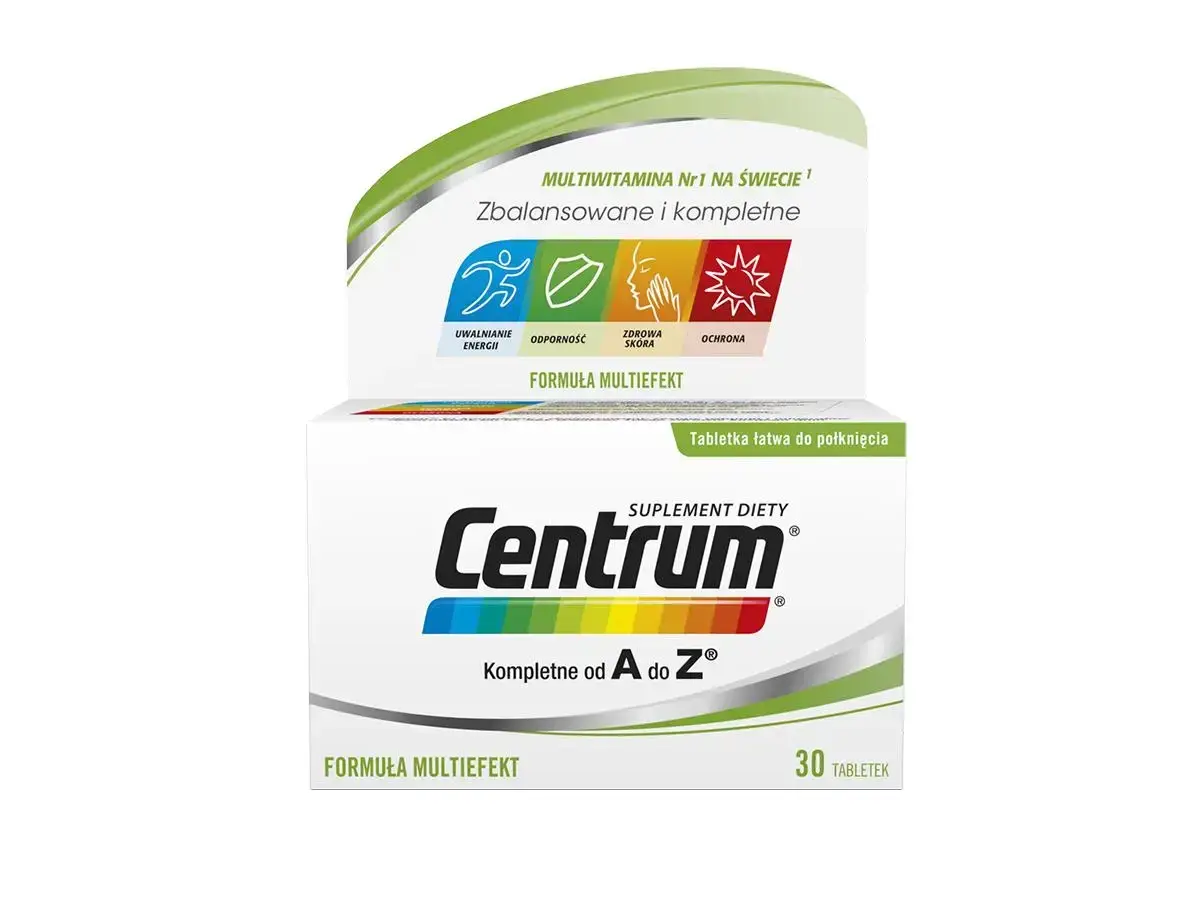 Центрум от А до Цинка (Centrum od A do Z) 30 таб.- комплекс витаминов и минералов для взрослых (Pfizer / Польш
Центрум от А до Цинка (Centrum od A do Z) 30 таб.- комплекс витаминов и минералов для взрослых (Pfizer / Польш