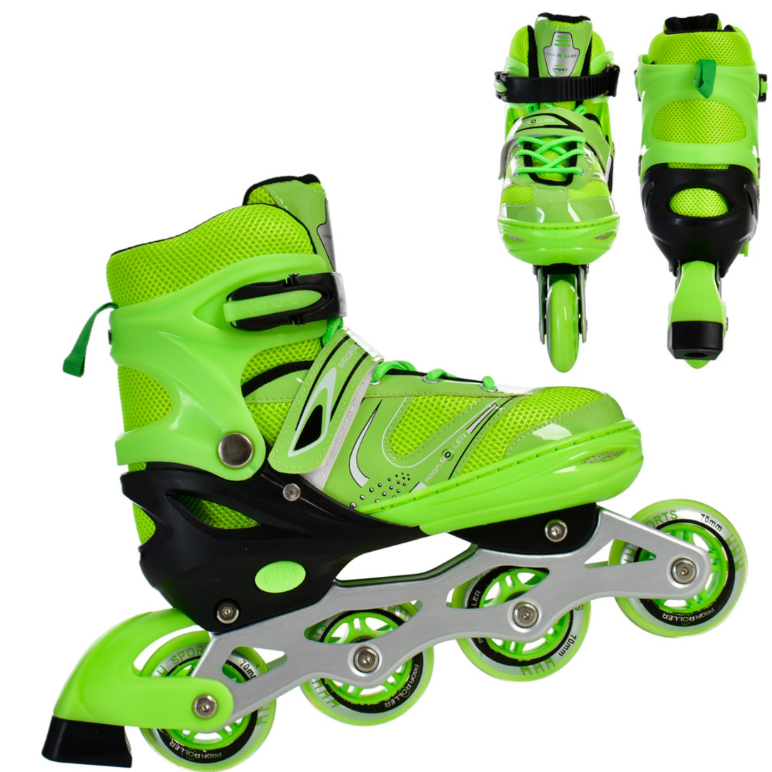Ролики Profi Roller 39-42 Раздвижные роликовые коньки для взрослых Профи роллер 39 40 41 42 размер Зеленый, Зелёный
Ролики Profi Roller 39-42 Раздвижные роликовые коньки для взрослых Профи роллер 39 40 41 42 размер Зеленый, Зелёный