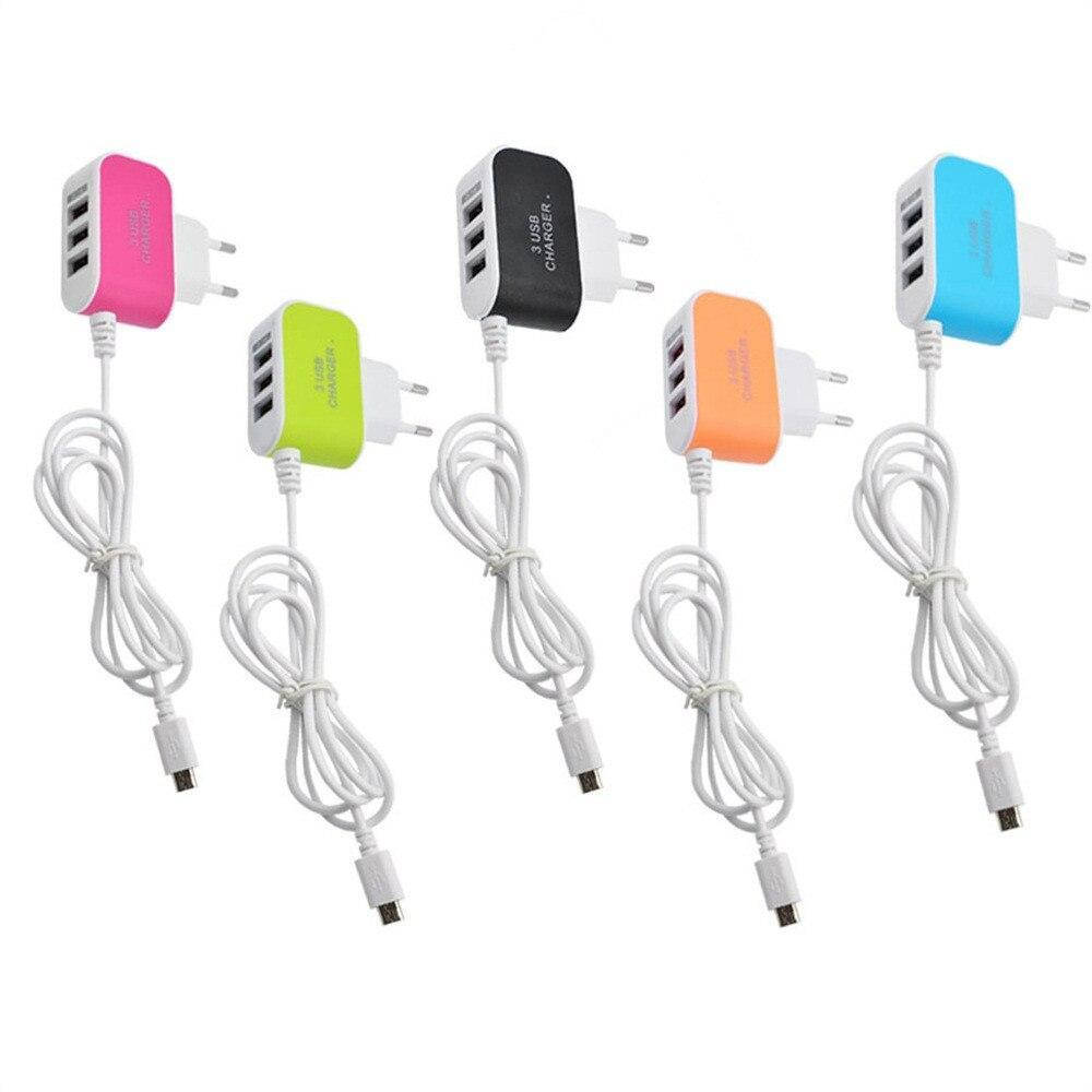 Блок питания на 3 USB 2.1A с кабелем micro USB (случайный цвет) (3310), Разные цвета
Блок питания на 3 USB 2.1A с кабелем micro USB (случайный цвет) (3310), Разные цвета