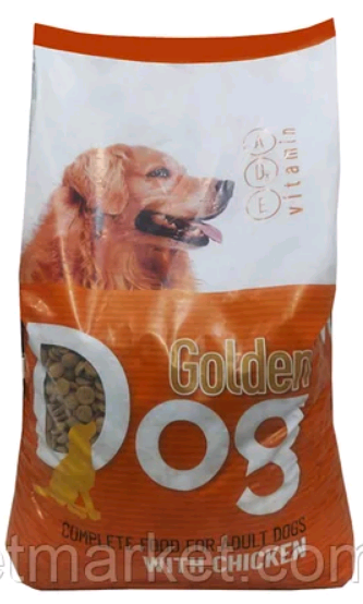 Сухой корм для собак Golden Dog with chicken (курица) 10 кг Венгрия 5999884350514
Сухой корм для собак Golden Dog with chicken (курица) 10 кг Венгрия 5999884350514