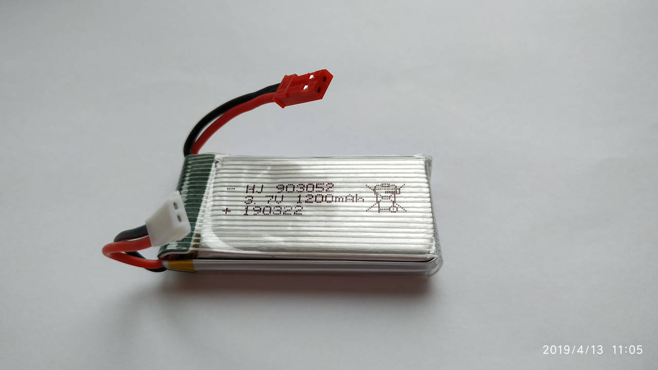 Усиленная батарея (аккумулятор) для квадрокоптера Syma X5C, X5SC, X5SW JJRC SKRC Q16 FY326 Q7 MJX 903052
Усиленная батарея (аккумулятор) для квадрокоптера Syma X5C, X5SC, X5SW JJRC SKRC Q16 FY326 Q7 MJX 903052