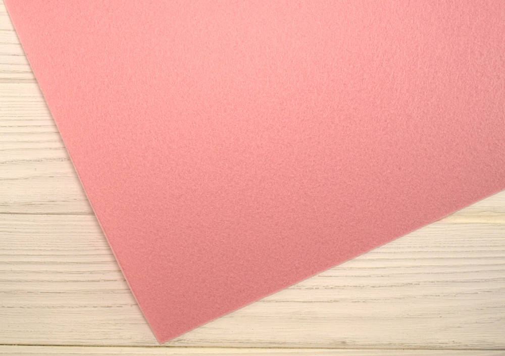 Корейский жесткий фетр 1,2 мм (20х30 см) - №39 Пыльно-розовый
Корейский жесткий фетр 1,2 мм (20х30 см) - №39 Пыльно-розовый