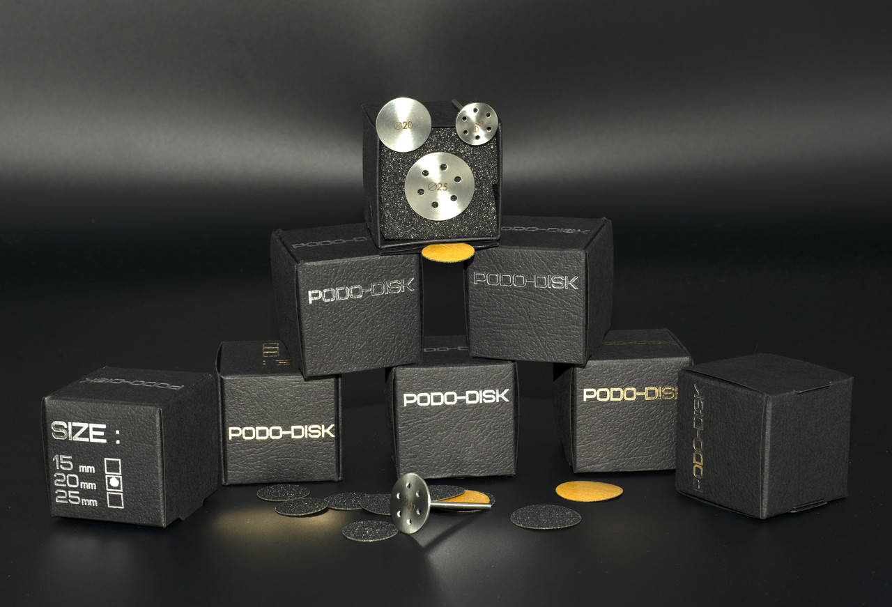 Файлы на PODO-DISK (15 мм) – 220 грит (50 шт)
Файлы на PODO-DISK (15 мм) – 220 грит (50 шт)