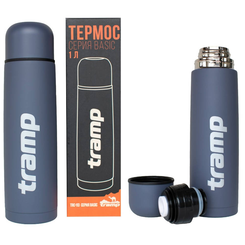Термос питьевой 1 л Tramp Basic Серый (TRC-113-grey), Термос для напитков Трамп 1000 мл
Термос питьевой 1 л Tramp Basic Серый (TRC-113-grey), Термос для напитков Трамп 1000 мл
