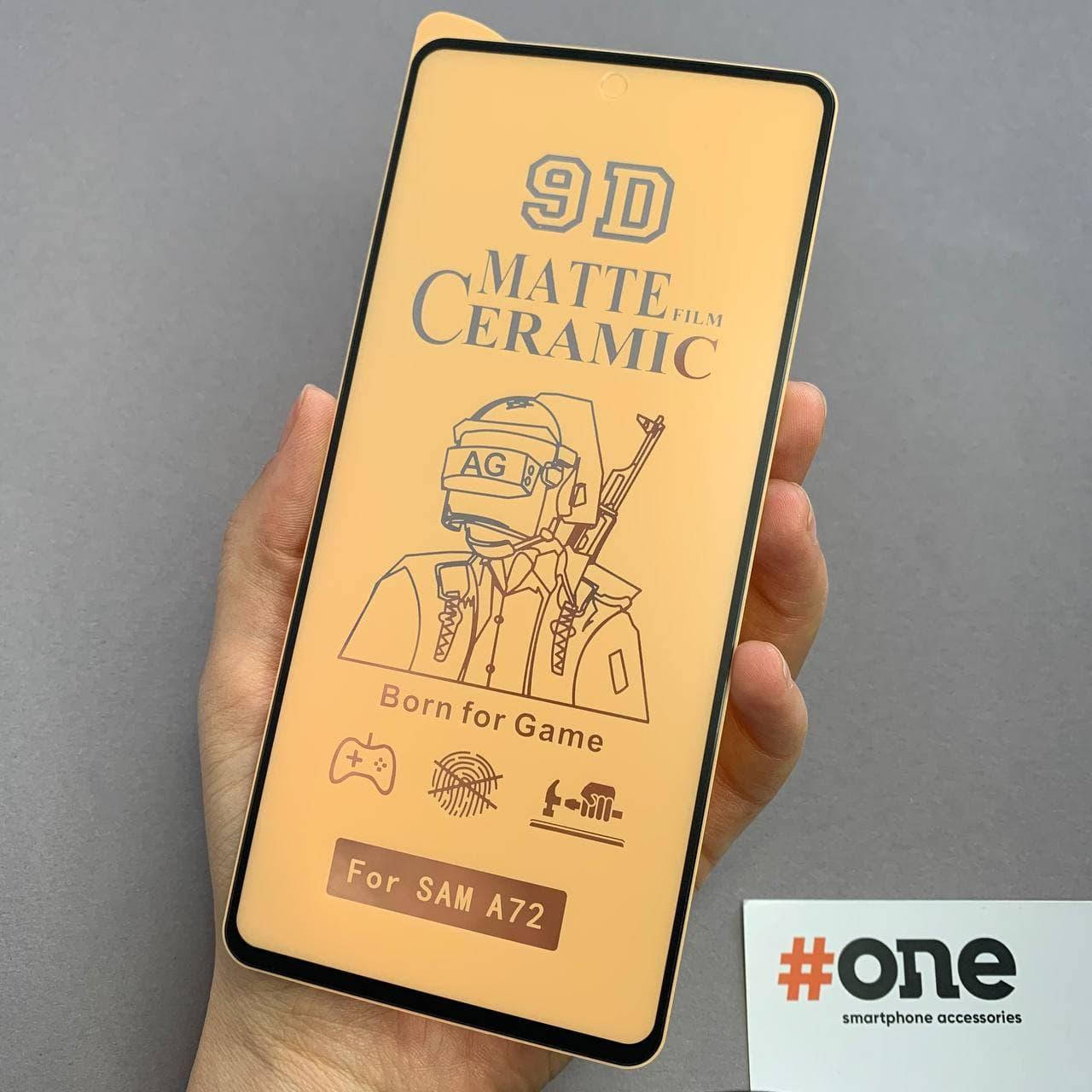 Пленка для Samsung Galaxy A72 матовая гибкая керамическая пленка на экран самсунг а72 черная CRM, Черный
Пленка для Samsung Galaxy A72 матовая гибкая керамическая пленка на экран самсунг а72 черная CRM, Черный
