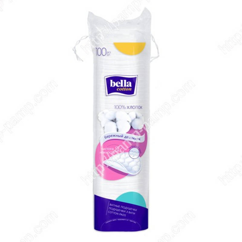 Ватные диски Bella Cotton круглые 100 шт
Ватные диски Bella Cotton круглые 100 шт