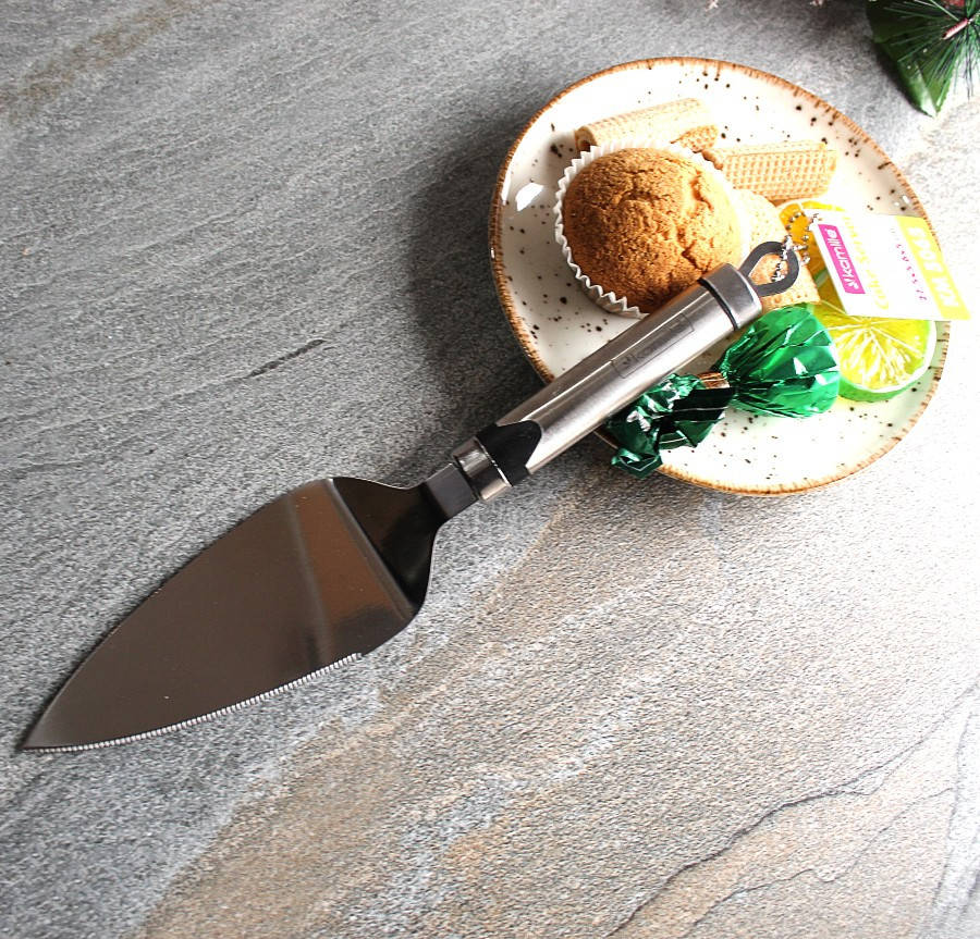 Лопатка для торта из нержавеющей стали
Лопатка для торта из нержавеющей стали