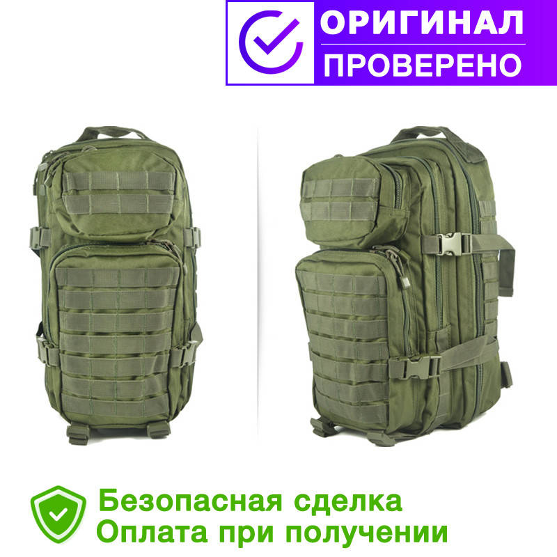 Штурмовой (тактический) рюкзак ASSAULT S Mil-Tec by Sturm Olive 20 л. (14002001), Оливковый
Штурмовой (тактический) рюкзак ASSAULT S Mil-Tec by Sturm Olive 20 л. (14002001), Оливковый