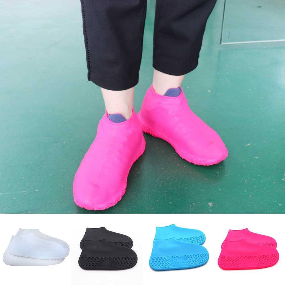 Многоразовые силиконовые бахилы водонепроницаемые Waterproof Silicone Shoe Cover, Разные цвета
Многоразовые силиконовые бахилы водонепроницаемые Waterproof Silicone Shoe Cover, Разные цвета