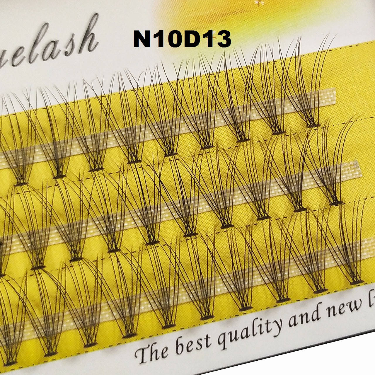 Ресницы Nesura Eyelash 10D, 13 мм, изгиб D, 0,10, 60 пучков Несура ресницы безузелки, Черный
Ресницы Nesura Eyelash 10D, 13 мм, изгиб D, 0,10, 60 пучков Несура ресницы безузелки, Черный