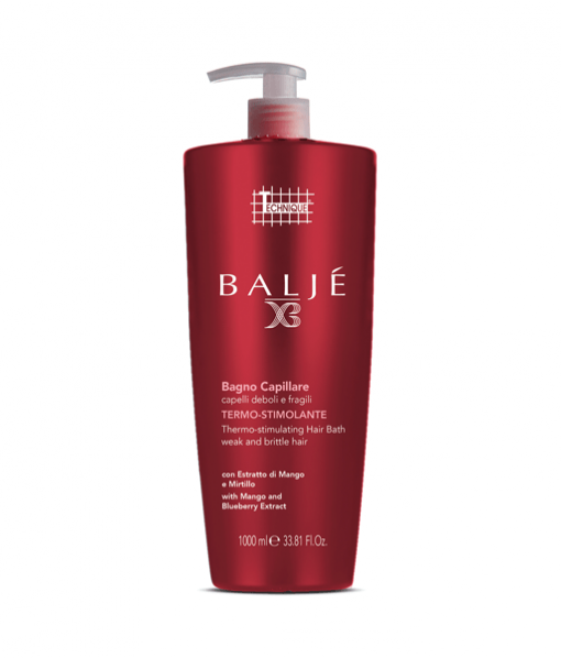 BALJE Thermo-stimulating Shampoo/ Шампунь для ослабленого та ламкого волосся /1000 мл/ Technique
BALJE Thermo-stimulating Shampoo/ Шампунь для ослабленого та ламкого волосся /1000 мл/ Technique