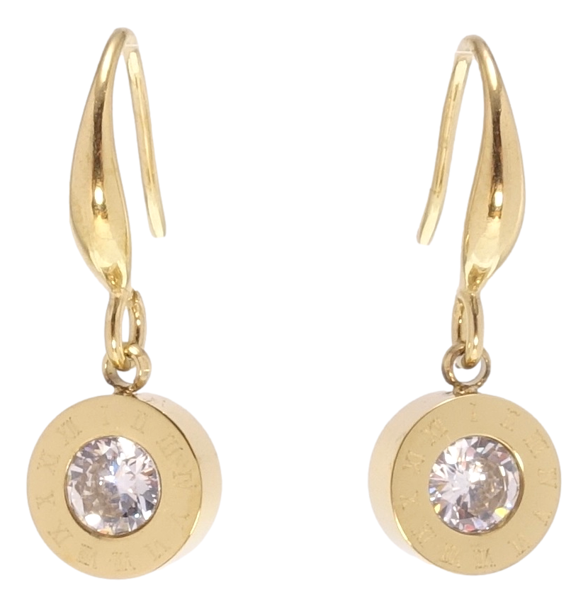 Серьги Xuping TTM Stainless Steel Лимонный оттенок подвески французский замок "Циферблаты с кристаллами"
Серьги Xuping TTM Stainless Steel Лимонный оттенок подвески французский замок "Циферблаты с кристаллами"