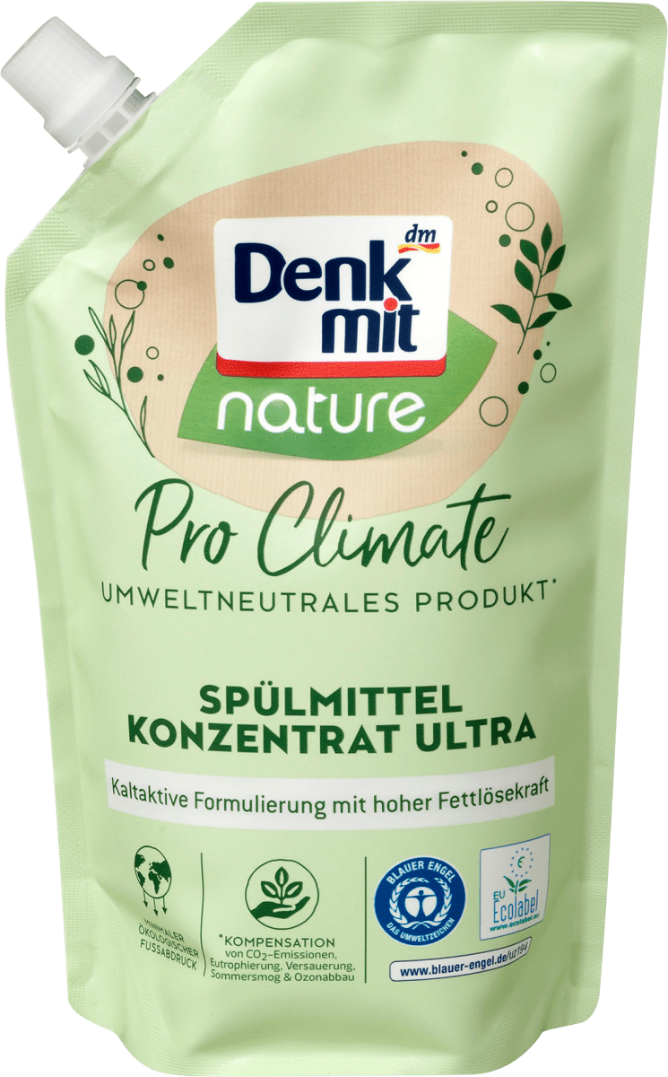 Концентрированная жидкость для мытья посуды Denkmit Pro Climate Spülmittel Konzentrat Nature, 500 мл
Концентрированная жидкость для мытья посуды Denkmit Pro Climate Spülmittel Konzentrat Nature, 500 мл