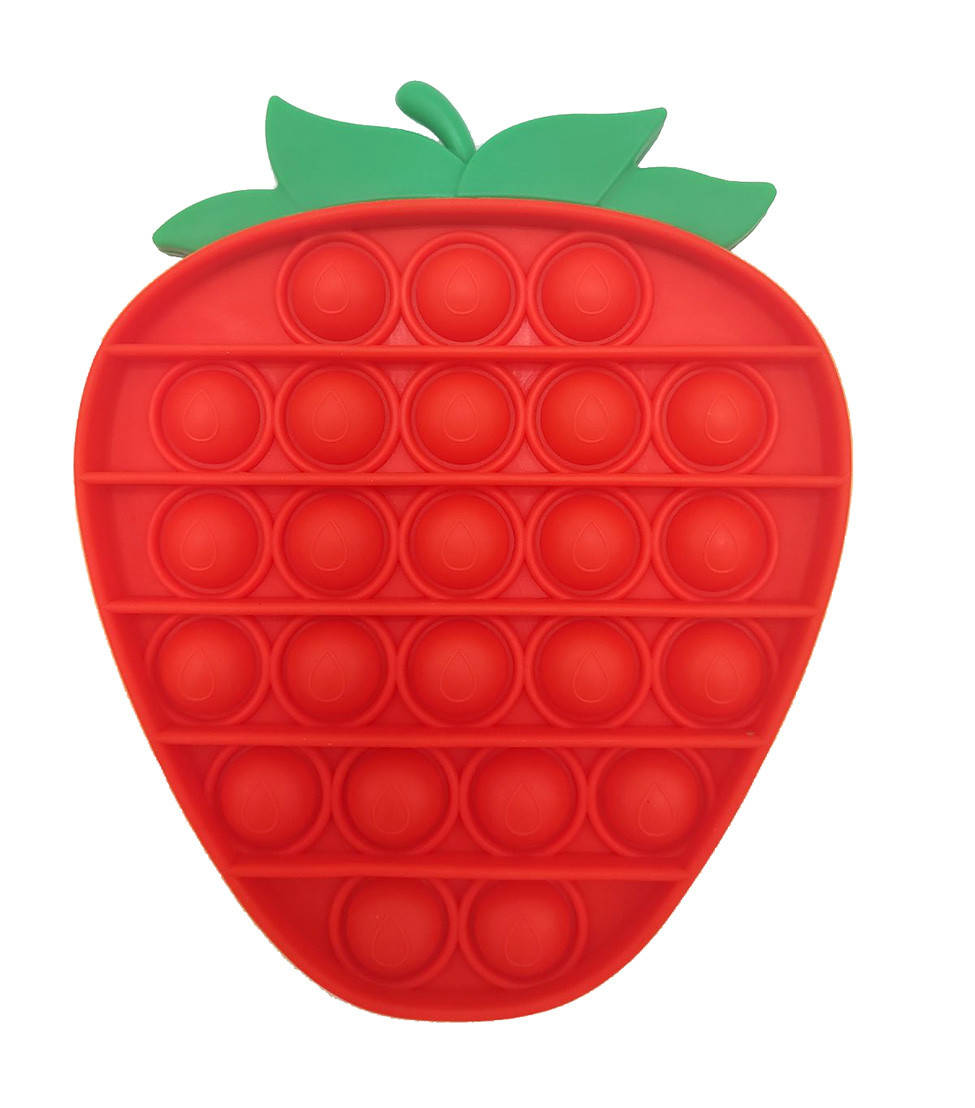 Іграшка-антистрес Pop it Полуниця червона
Іграшка-антистрес Pop it Полуниця червона