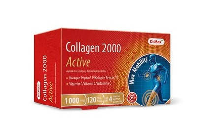 Dr.Max Collagen 2000 Active коллаген пептид (тип I ) 1000 мг в каждой таблетке + вит С 120 таблеток
Dr.Max Collagen 2000 Active коллаген пептид (тип I ) 1000 мг в каждой таблетке + вит С 120 таблеток