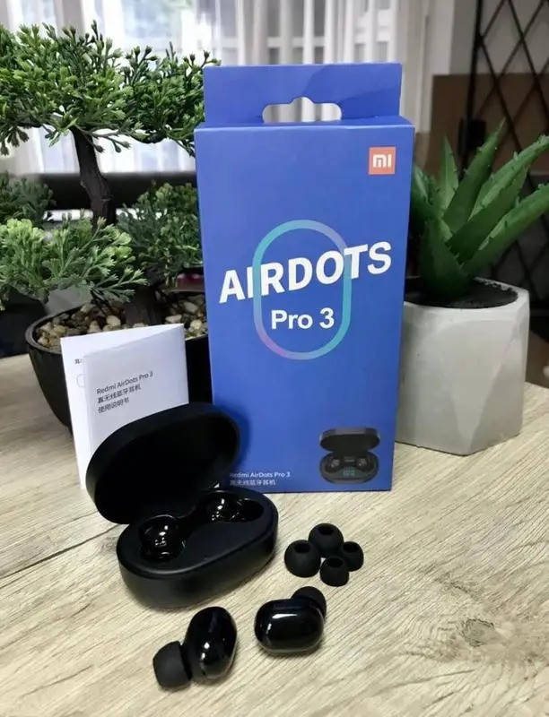 Беспроводные наушники вакуумные Airdots Pro 3 Черные TWS Bluetooth Гарнитура для мобильного телефона, Черный
Беспроводные наушники вакуумные Airdots Pro 3 Черные TWS Bluetooth Гарнитура для мобильного телефона, Черный