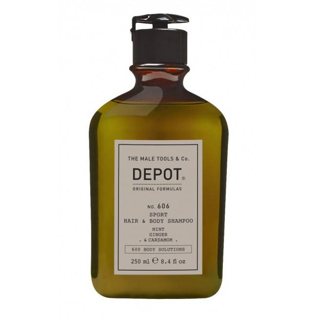 Шампунь освежающий для волос и тела Depot 606 Hair Cleansings Sport Hair&Body Shampoo 250ml
Шампунь освежающий для волос и тела Depot 606 Hair Cleansings Sport Hair&Body Shampoo 250ml