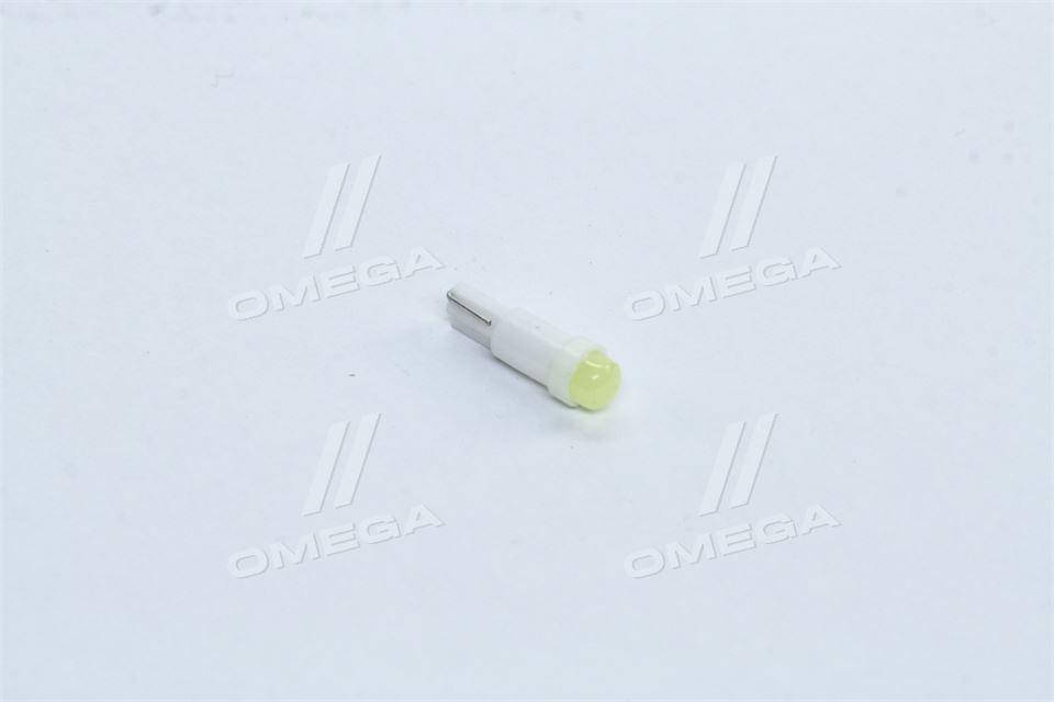 Лампа LED б/ц панель приборов, подсветки кнопок Т5-02 (1SMD) W2,0 х4,6d белая 12V tmp-31T5-12V
Лампа LED б/ц панель приборов, подсветки кнопок Т5-02 (1SMD) W2,0 х4,6d белая 12V tmp-31T5-12V