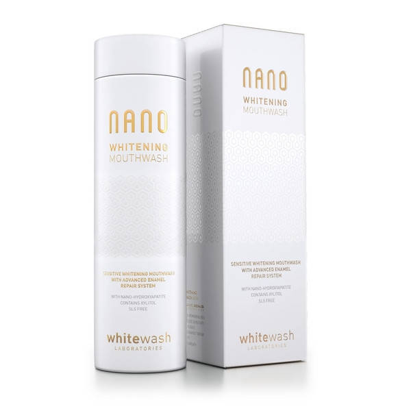 Отбеливающий ополаскиватель для полости рта WhiteWash Laboratories Nano с гидроксиапатитом 300 мл
Отбеливающий ополаскиватель для полости рта WhiteWash Laboratories Nano с гидроксиапатитом 300 мл