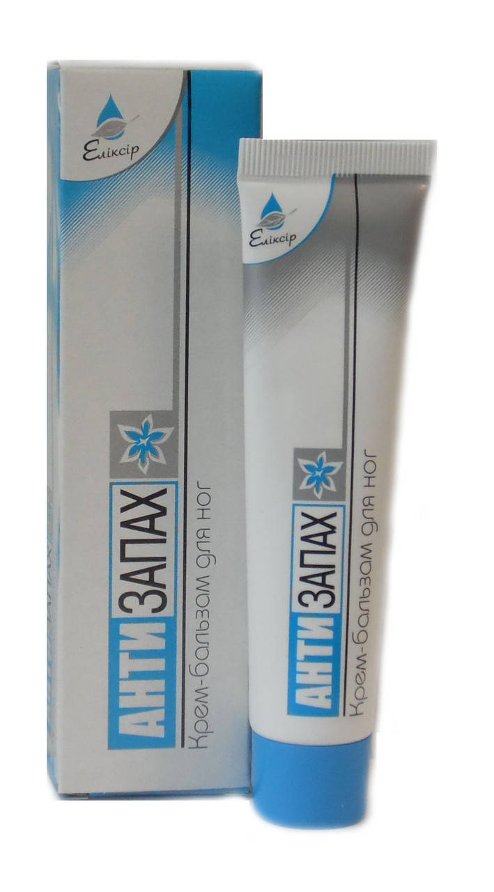 Антизапах крем-бальзам от потливости и зуда ног 40 г Эликсир
Антизапах крем-бальзам от потливости и зуда ног 40 г Эликсир