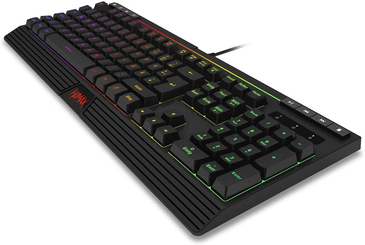 Геймерская / Игровая клавиатура / Геймерська / Ігрова клавіатура HQMAX QWERTZ с RGB подсветкой
Геймерская / Игровая клавиатура / Геймерська / Ігрова клавіатура HQMAX QWERTZ с RGB подсветкой