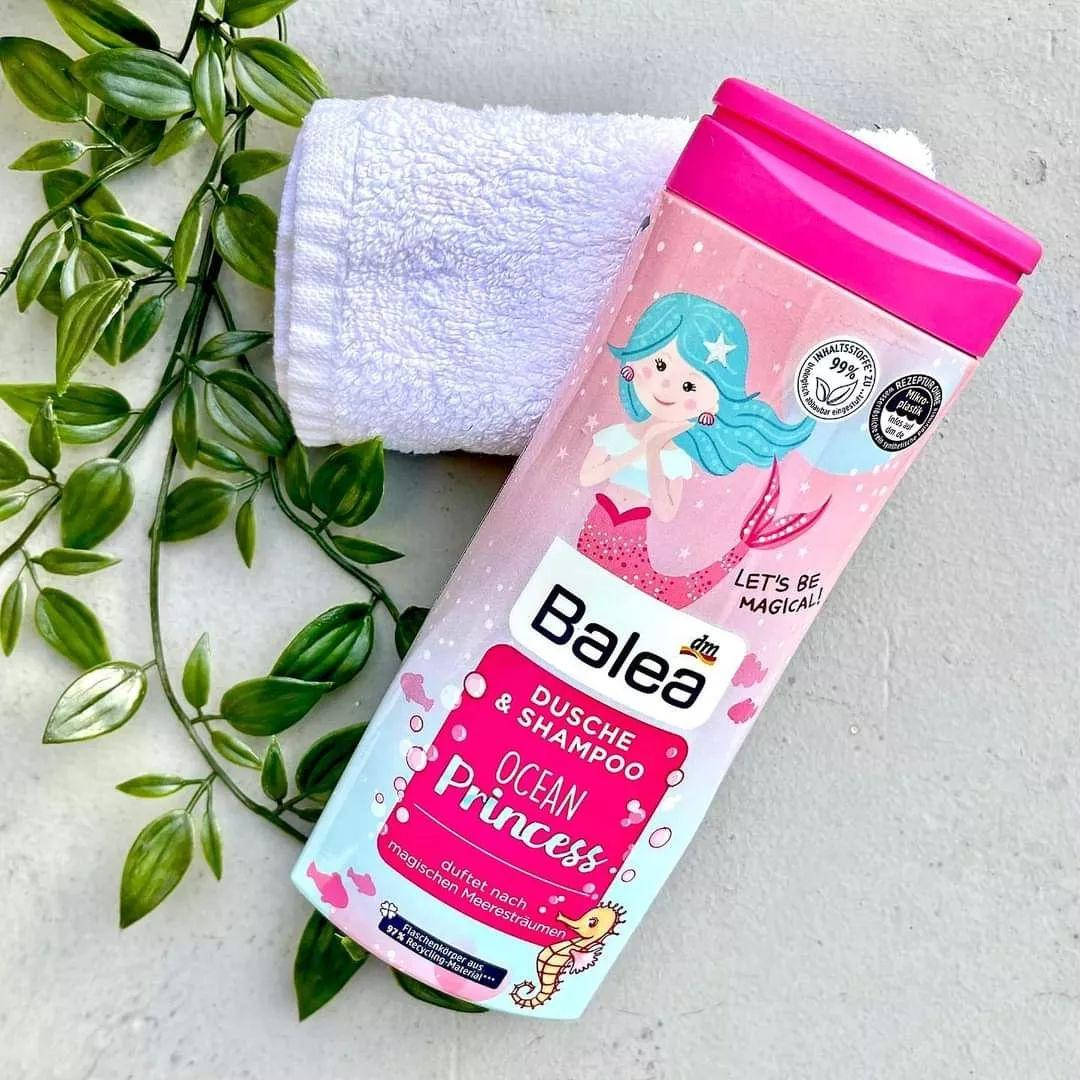 Balea Dusche & Shampoo Ocean Princess детский гель для душа и шампунь Принцесса океана 300 мл
Balea Dusche & Shampoo Ocean Princess детский гель для душа и шампунь Принцесса океана 300 мл