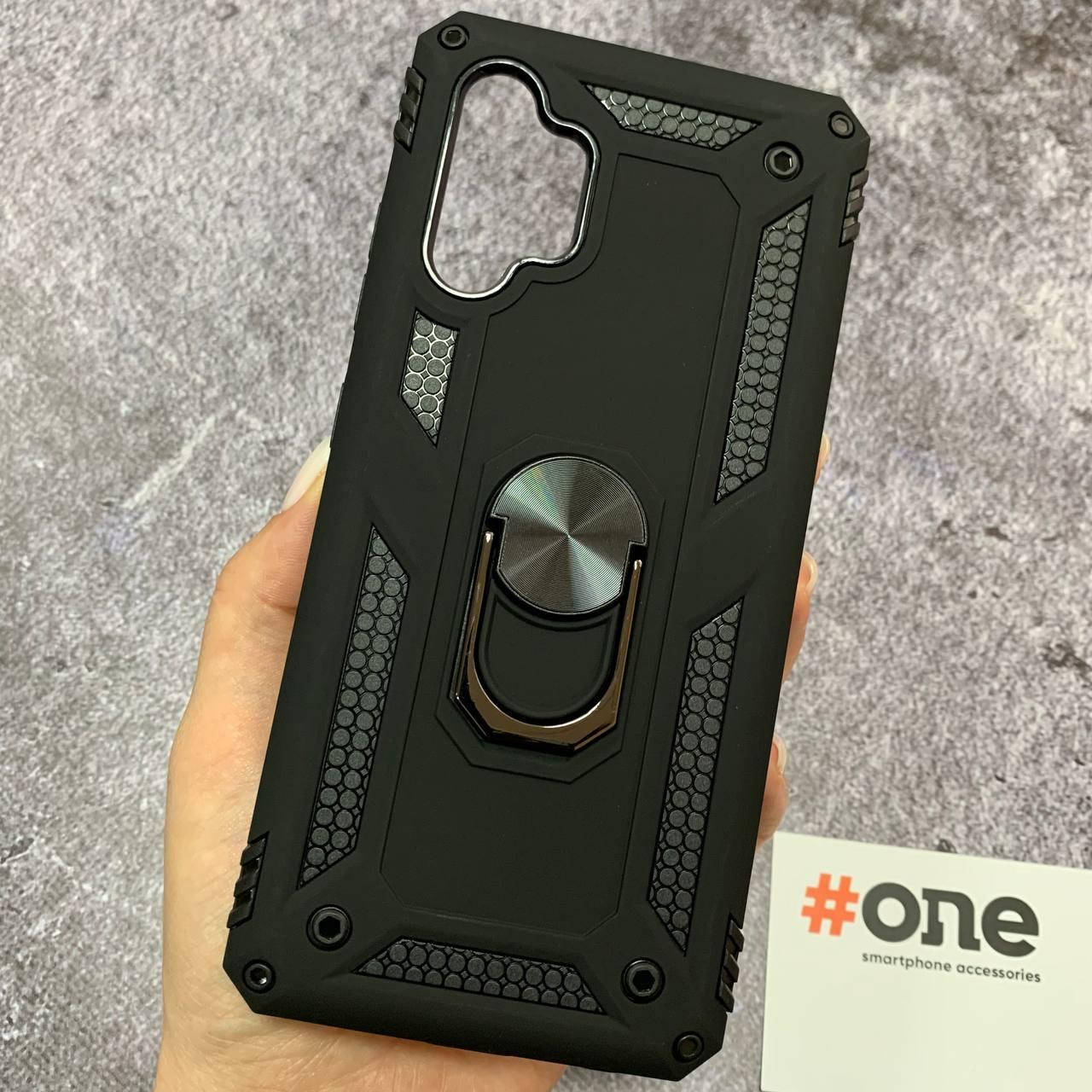 Чехол для Samsung Galaxy A32 противоударный с кольцом подставкой бронь чехол на телефон самсунг а32 черный MGN 
Чехол для Samsung Galaxy A32 противоударный с кольцом подставкой бронь чехол на телефон самсунг а32 черный MGN