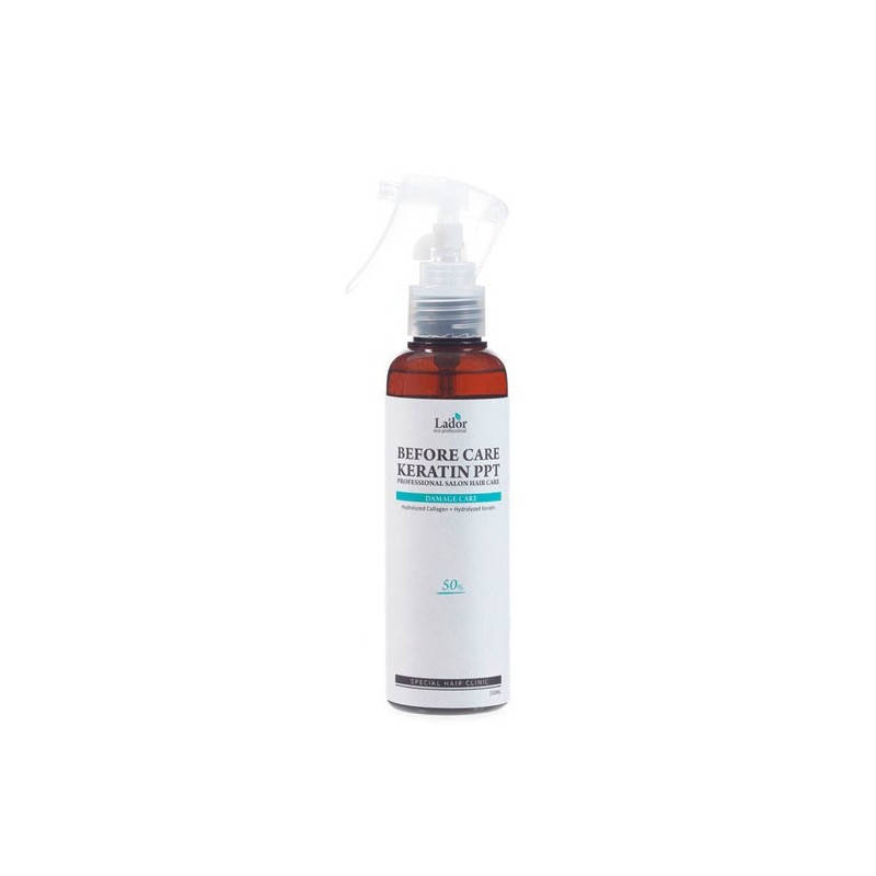 Кератиновый спрей для защиты и восстановления волос LA'DOR ECO BEFORE CARE KERATIN PPT, 150 мл
Кератиновый спрей для защиты и восстановления волос LA'DOR ECO BEFORE CARE KERATIN PPT, 150 мл