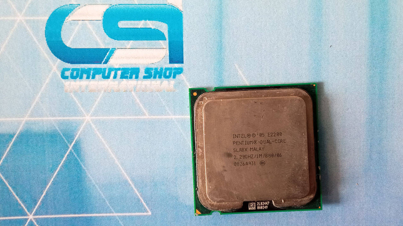 Процессор intel core 2 duo E2200
Процессор intel core 2 duo E2200