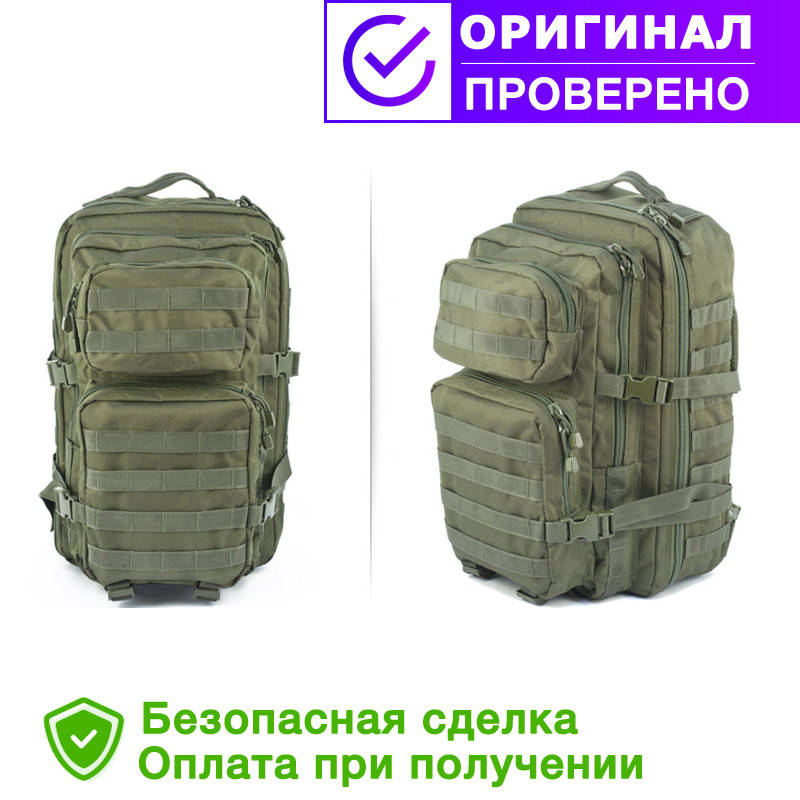 Штурмовой (тактический) рюкзак ASSAULT L Mil-Tec by Sturm Olive 36 л. (14002201), Оливковый
Штурмовой (тактический) рюкзак ASSAULT L Mil-Tec by Sturm Olive 36 л. (14002201), Оливковый
