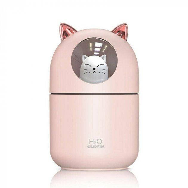 Увлажнитель воздуха Кот Космос Humidifier H2O USB бесшумный с подсветкой на 300 мл/2 Вт Розовый
Увлажнитель воздуха Кот Космос Humidifier H2O USB бесшумный с подсветкой на 300 мл/2 Вт Розовый