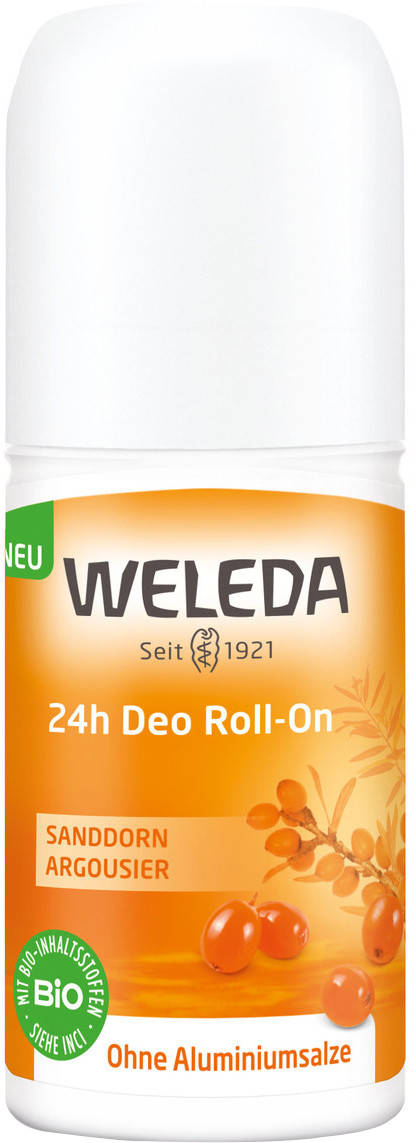 Дезодорант шариковый Веледа Облепиха без алюминия Weleda 24h Argousier Sanddorn Deodorant 50мл
Дезодорант шариковый Веледа Облепиха без алюминия Weleda 24h Argousier Sanddorn Deodorant 50мл