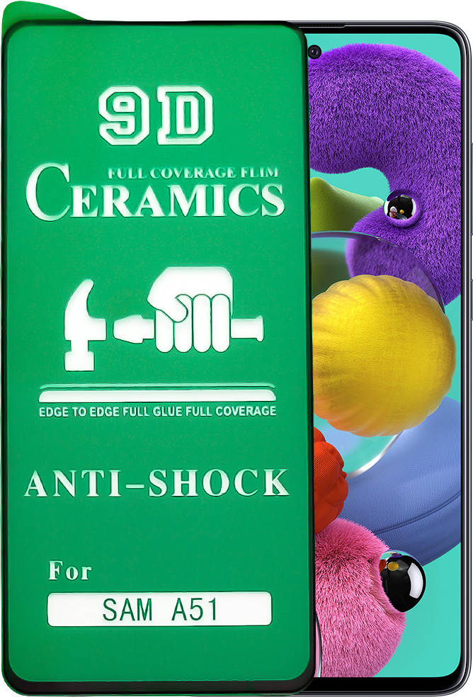 Защитная пленка Ceramics Samsung Galaxy A51 A515 (керамическая 9D) 
Защитная пленка Ceramics Samsung Galaxy A51 A515 (керамическая 9D)