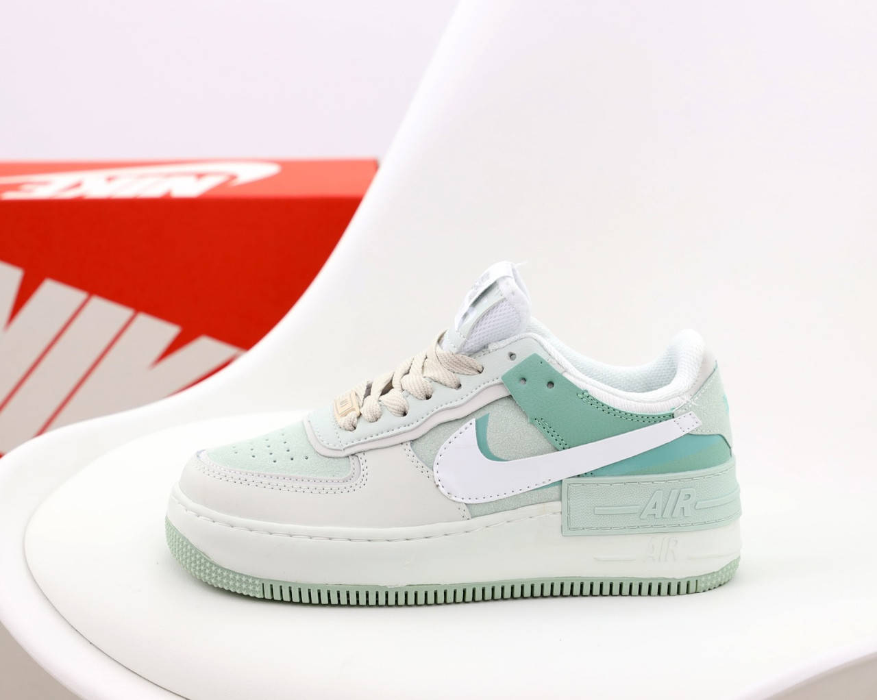 Серые женские кроссовки Nike Air Force Shadow Mint (Женские кроссовки Найк Аир Форс мятные с рефлективом) 37, Бирюзовый
Серые женские кроссовки Nike Air Force Shadow Mint (Женские кроссовки Найк Аир Форс мятные с рефлективом) 37, Бирюзовый