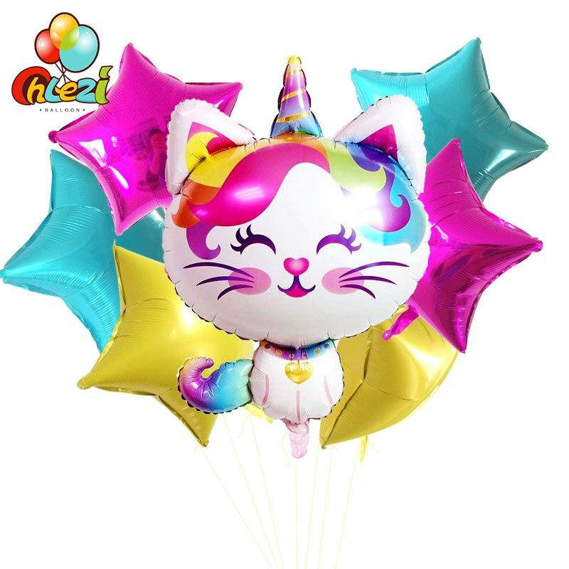 Праздничный набор для украшения праздника ( Кот Единорог)
Праздничный набор для украшения праздника ( Кот Единорог)