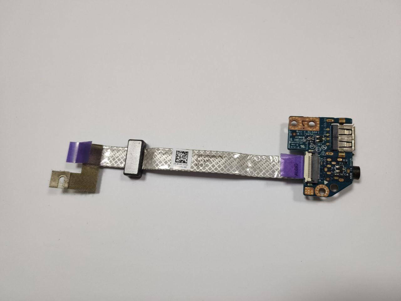 Плата з роз'ємими Audio та USB для ноутбука Dell Latitude E5530 E5530v LS-7905P QXW00 Rev:1.0
Плата з роз'ємими Audio та USB для ноутбука Dell Latitude E5530 E5530v LS-7905P QXW00 Rev:1.0