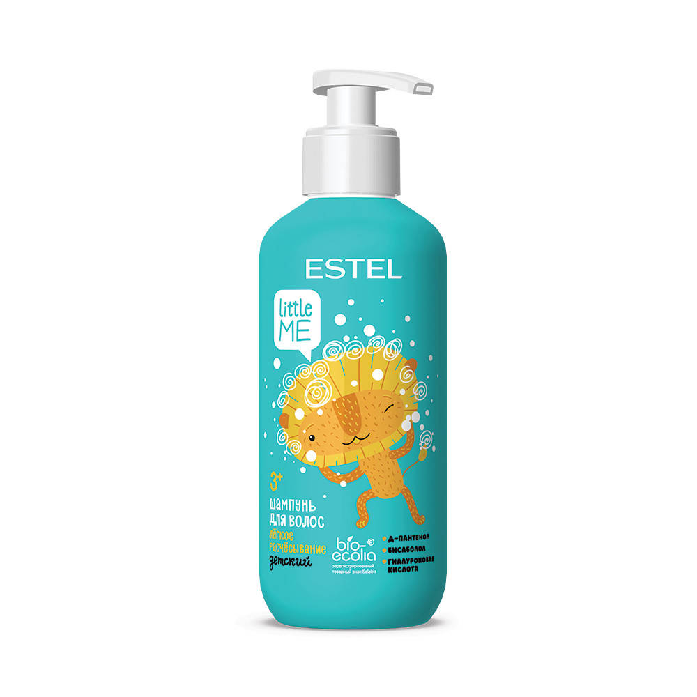 Шампунь для волос детский "Лёгкое расчёсывание" Estel Professional Little Me Shampoo 300 мл.
Шампунь для волос детский "Лёгкое расчёсывание" Estel Professional Little Me Shampoo 300 мл.