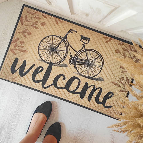 Коврик придверный с принтом Welcome | резиновый придверный коврик с принтом и надписью, 45*75 см
Коврик придверный с принтом Welcome | резиновый придверный коврик с принтом и надписью, 45*75 см
