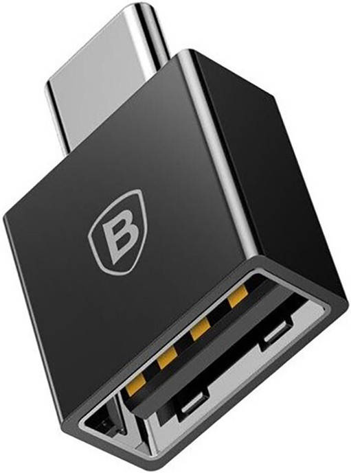 Адаптер OTG-переходник Baseus Exquisite Type-C Male to USB Female Adapter Converter Black (CATJQ-B01), Черный
Адаптер OTG-переходник Baseus Exquisite Type-C Male to USB Female Adapter Converter Black (CATJQ-B01), Черный
