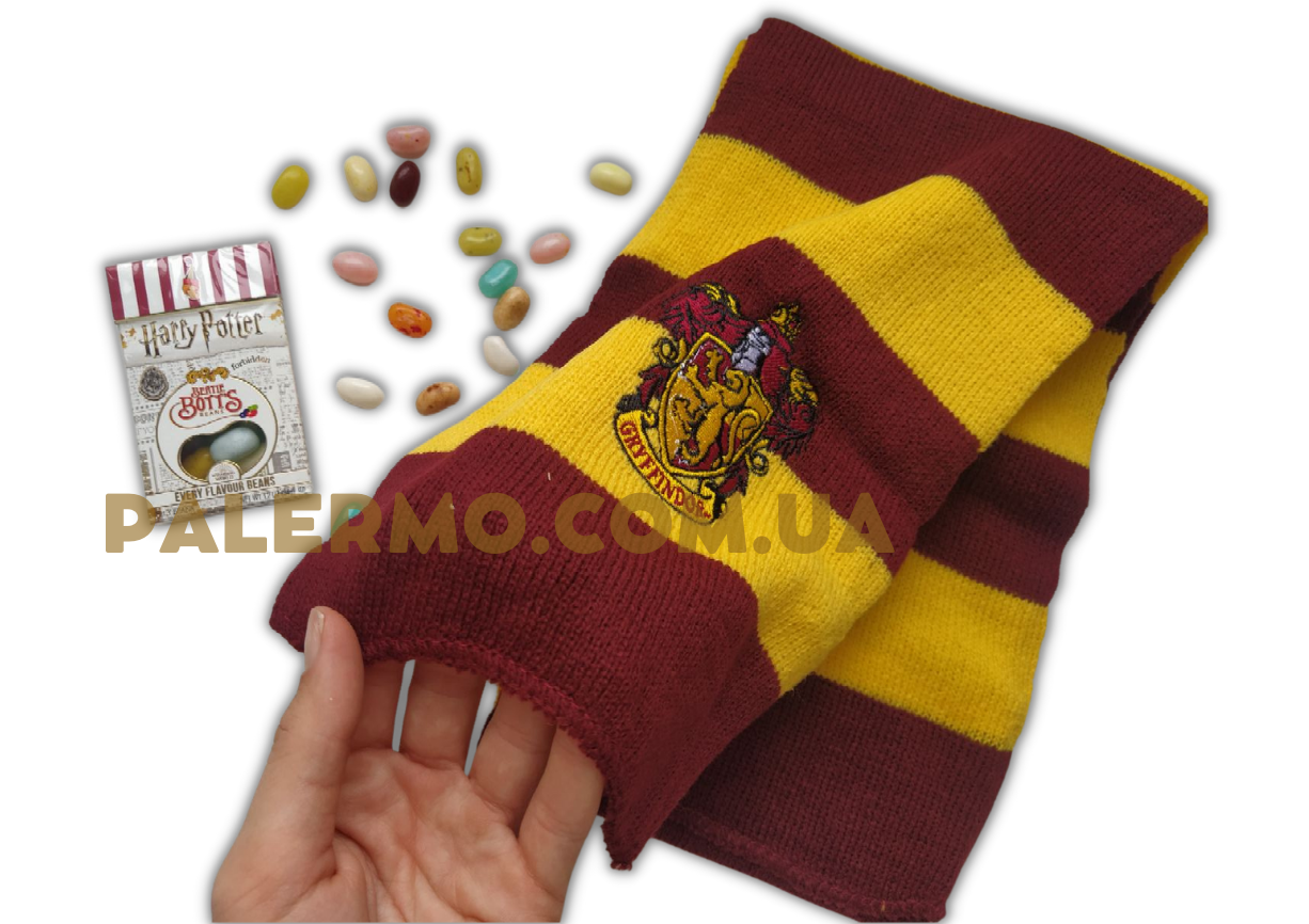 Набор бобы Гарри Поттер 34г + Шарф Harry Potter (на выбор: Гриффиндор, Слизерин, Пуффендуй, Когтевран)
Набор бобы Гарри Поттер 34г + Шарф Harry Potter (на выбор: Гриффиндор, Слизерин, Пуффендуй, Когтевран)