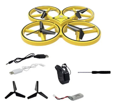 Квадрокоптер Drone TRACker Ultra Yellow дрон с сенсорным управлением жестами руки! Скидочка
Квадрокоптер Drone TRACker Ultra Yellow дрон с сенсорным управлением жестами руки! Скидочка